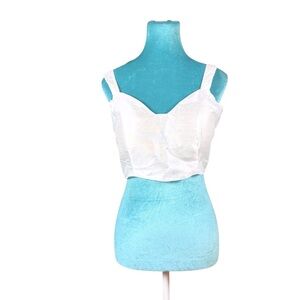 White Satin Corset Bra Top –Asian Boutique Brand
Structured • Chic • Party-Ready